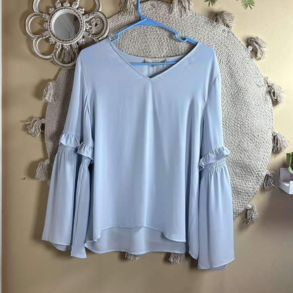 LOFT Tops - Light blue loft blouse